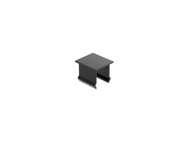 Abdeckung der vertikalen Füllung 20x20x1 - R7016